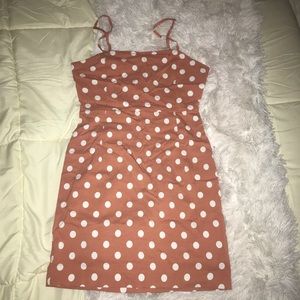Poka Dot Mini Dress